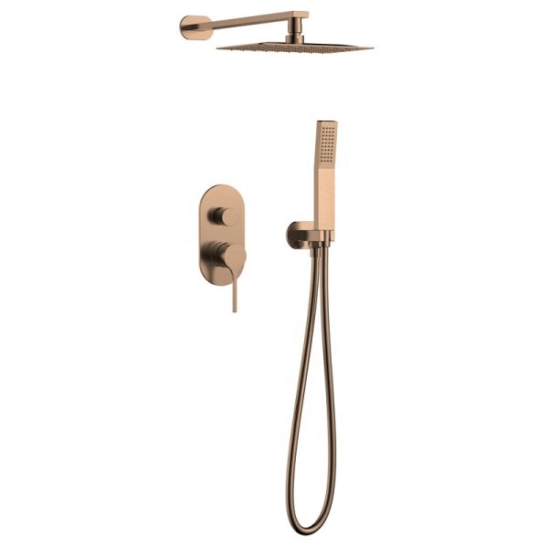 New High Quality Shower Faucet with Handheld Brass Shower System Bathroom Shower Set