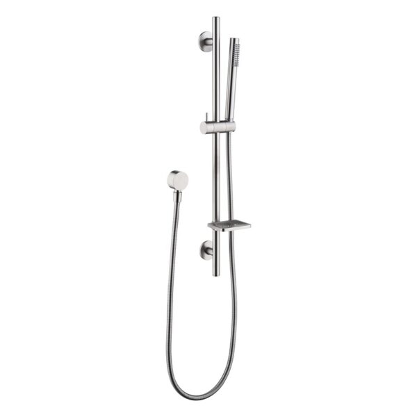 OEM ODM Shower Faucet Set Bathroom With Storage Rack Brass Pressurized Shower for Hotels
