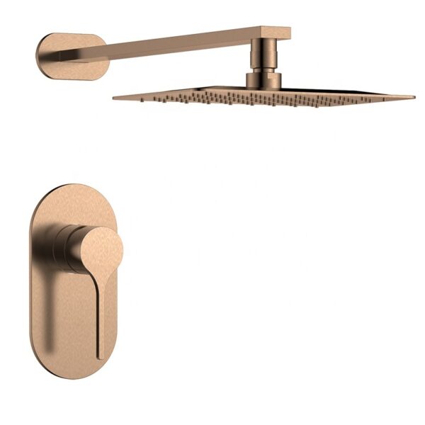 Stainless Steel Sanitary Ware Shower Concealed Mixer Shower System Faucet Sets
