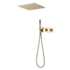 Weihao Brushed Gold Exposed Bathroom Shower Set