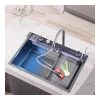 Whale Flying Rain Waterfall Kitchen Sink with.jpg 800x800