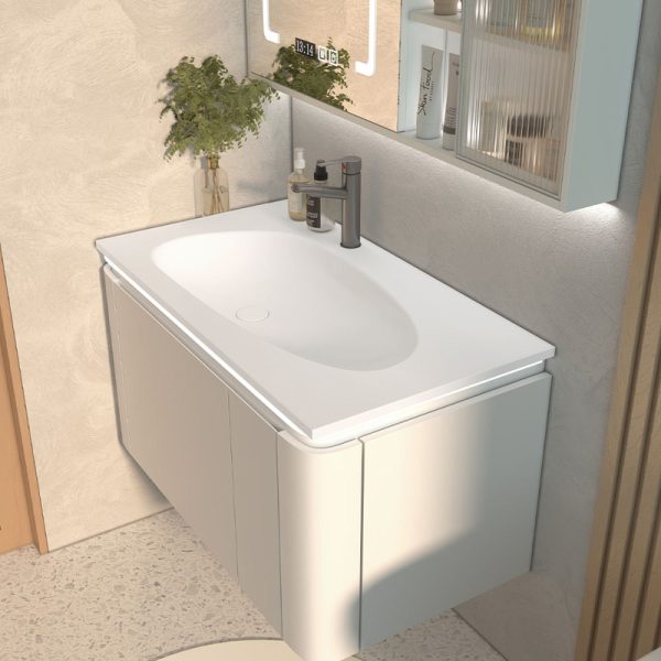 Wholesale Modern Fancy Bathroom Shallow Sink and Basin Hotel Elegant Cabinet Sink Sanitary Items Vanity Basin