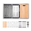 Workstation Kitchen Sink Undermount Stainless Steel Single.jpg 800x800