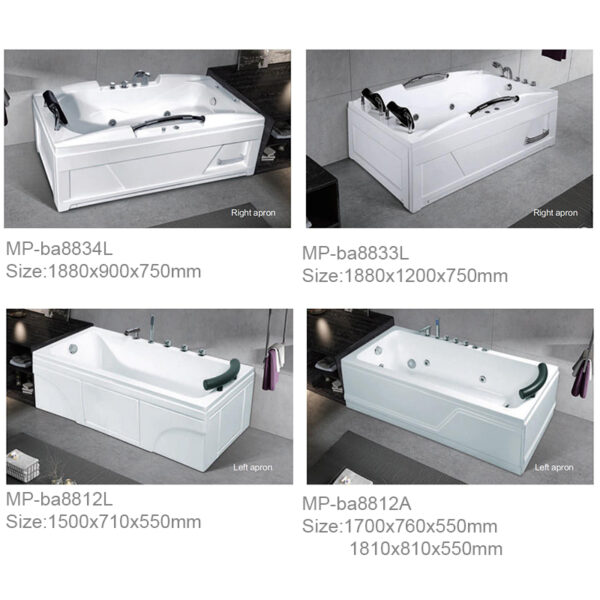 European jacuzzier corner massage bathtub cheap price whirlpool bathtub